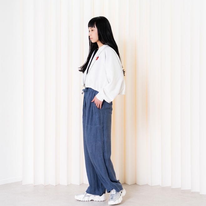 【COMING SOON】WLC シアーデニムステンヘム パンツ 詳細画像 ネイビー 2