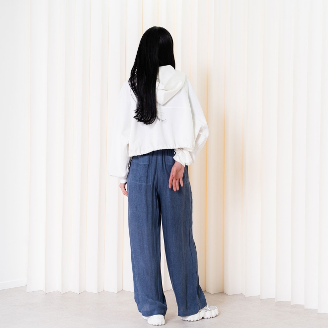 【COMING SOON】WLC シアーデニムステンヘム パンツ 詳細画像 ネイビー 3