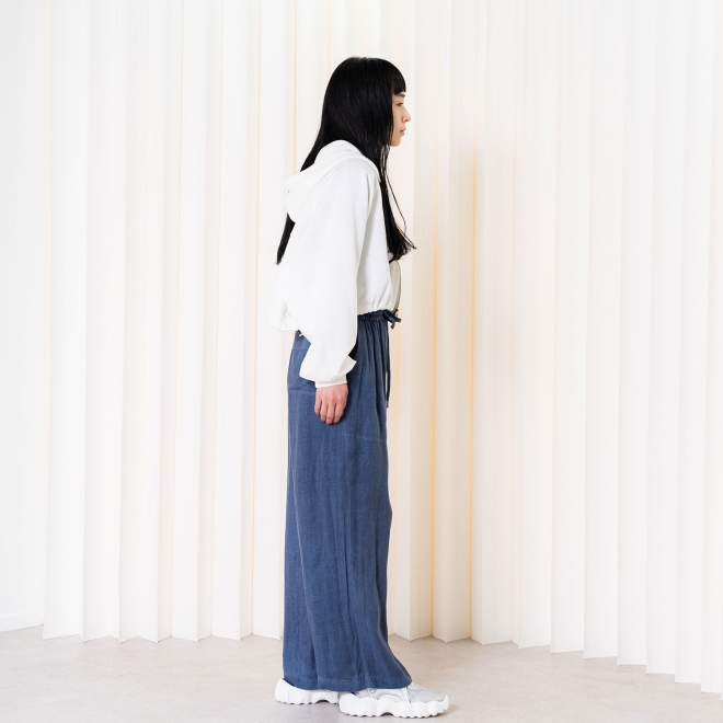 【COMING SOON】WLC シアーデニムステンヘム パンツ 詳細画像 ネイビー 4