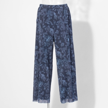 【COMING SOON】Dragon discharge dyed denim print パンツ 詳細画像