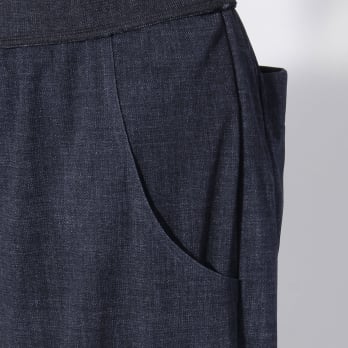【COMING SOON】Sheer denim パンツ 詳細画像
