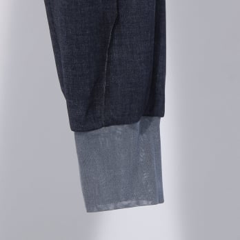 【COMING SOON】Sheer denim パンツ 詳細画像
