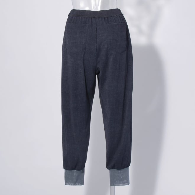 【COMING SOON】Sheer denim パンツ 詳細画像 ネイビー(76) 3