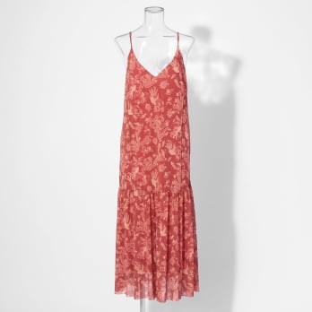 【COMING SOON】Dragon discharge dyed denim print ドレス 詳細画像