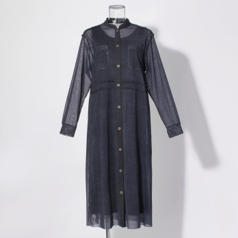 【COMING SOON】Sheer denim ドレス 詳細画像