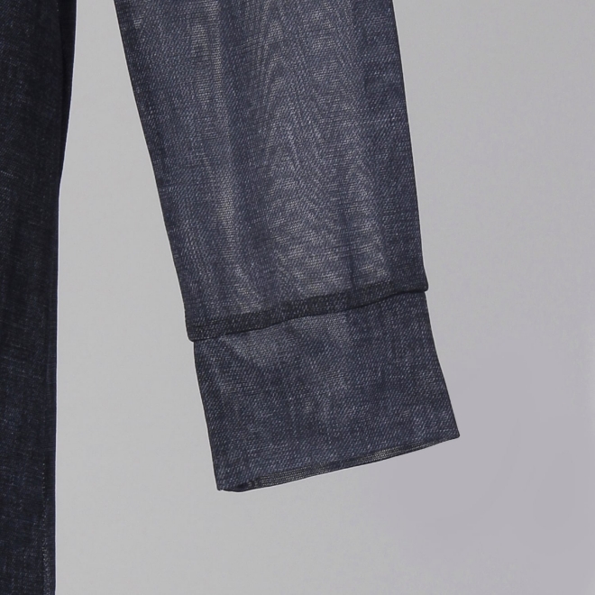 【COMING SOON】Sheer denim ドレス 詳細画像 ネイビー(76) 11
