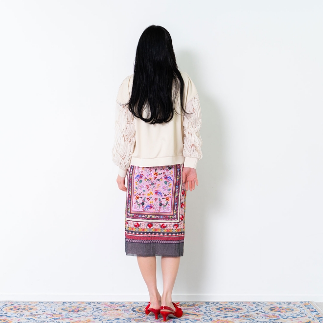 WL テープチュール刺繍 ブルゾン 詳細画像 ホワイト 3
