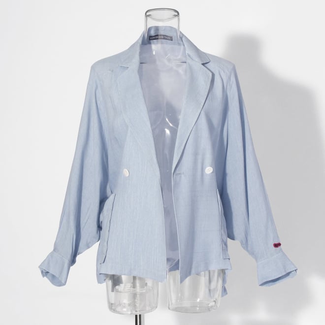 【COMING SOON】WLC シアーデニムダブルテーラージャケット 詳細画像 ライトブルー 4