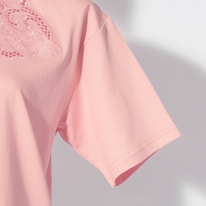 【COMING SOON】Dragon cutwork Tシャツ 詳細画像 ライトピンク 5