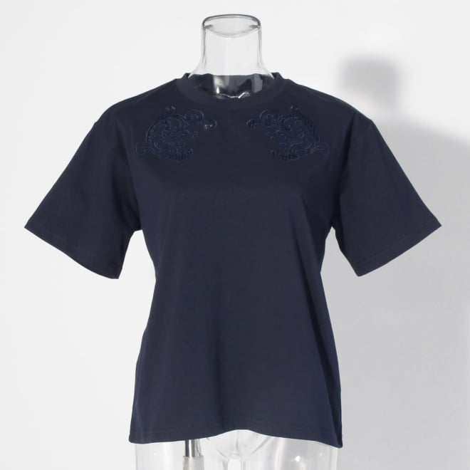 【COMING SOON】Dragon cutwork Tシャツ 詳細画像 ネイビー 1