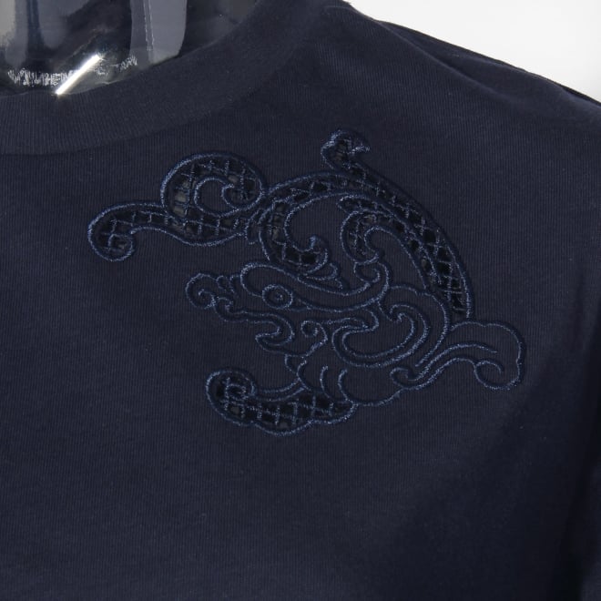 【COMING SOON】Dragon cutwork Tシャツ 詳細画像 ネイビー 2
