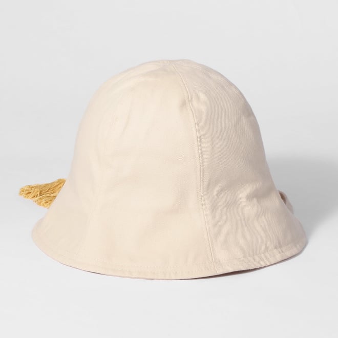 【COMING SOON】Cotton tulip hat with Tassel 詳細画像 ベージュ 2
