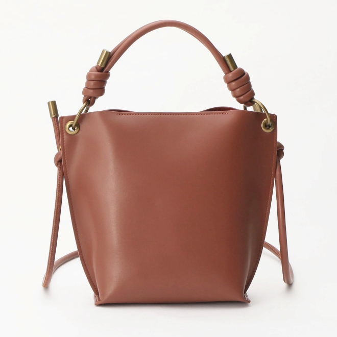 Mini dragon studs shoulder bag 詳細画像 ブラウン 3