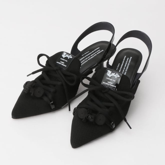 【COMING SOON】〈MASION MAVERICK〉&times;〈VIVIENNE TAM〉コラボミュール 詳細画像 ブラック 1