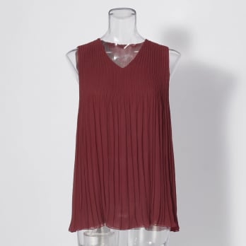 【COMING SOON】Reversible pleats ブラウス 詳細画像