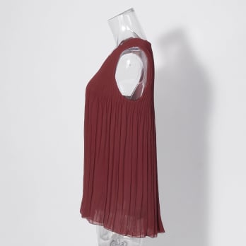【COMING SOON】Reversible pleats ブラウス 詳細画像