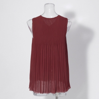 【COMING SOON】Reversible pleats ブラウス 詳細画像