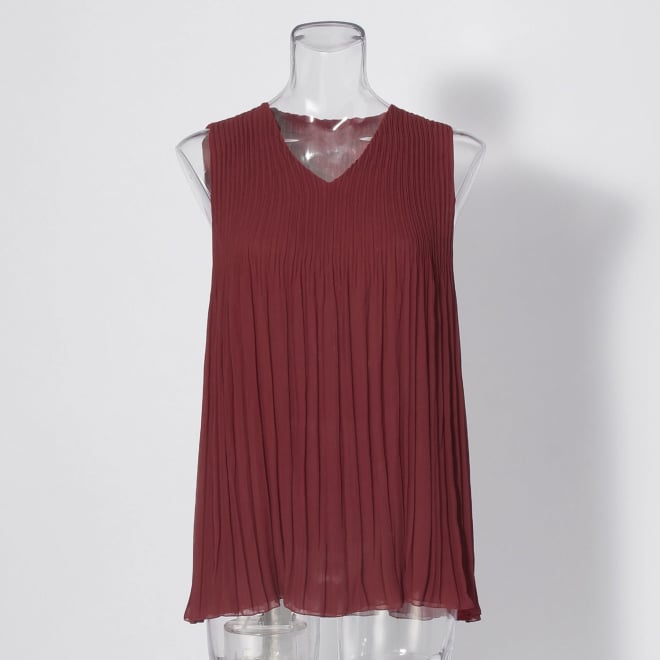 【COMING SOON】Reversible pleats ブラウス