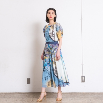 【COMING SOON】Lattice print net パンツ