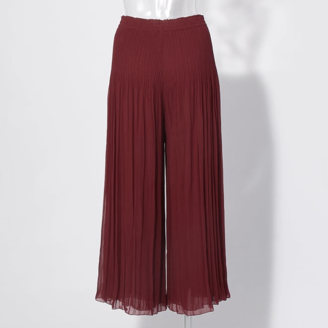 【COMING SOON】Reversible pleats パンツ 詳細画像 レッド 3