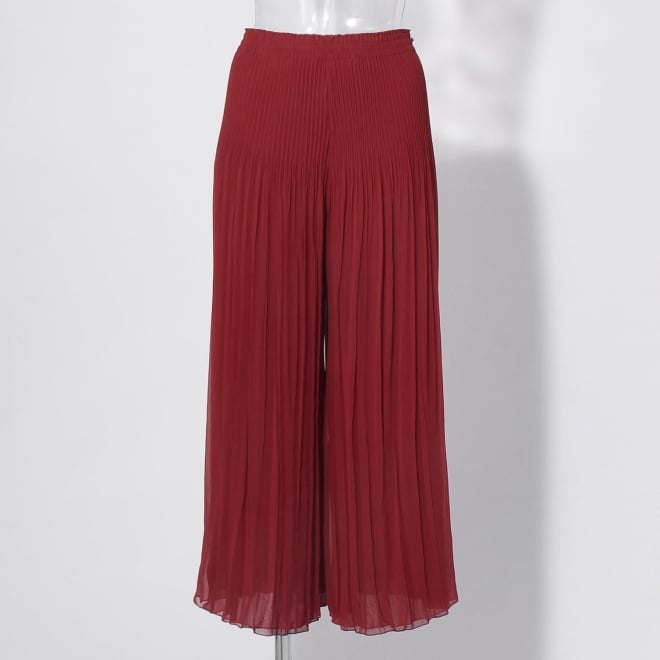 【COMING SOON】Reversible pleats パンツ 詳細画像 レッド 4