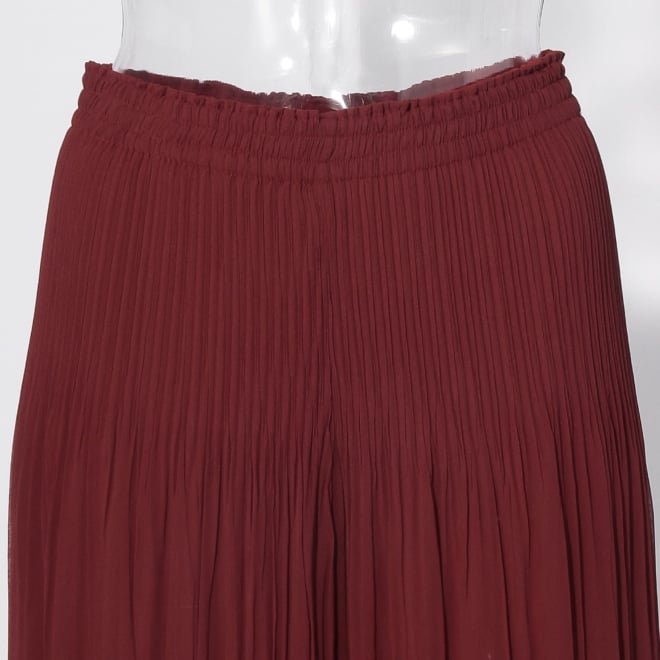 【COMING SOON】Reversible pleats パンツ 詳細画像 レッド 5