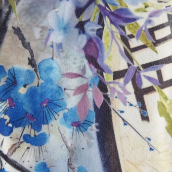 【COMING SOON】Lattice print net ドレス 詳細画像