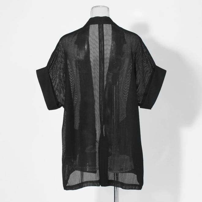 【COMING SOON】Herringbone mesh ジャケット 詳細画像 ブラック 3