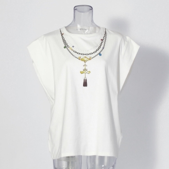 Trompe-l&rsquo;oeil Tシャツ 詳細画像