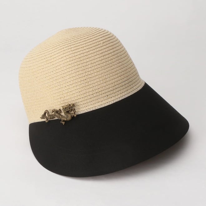 【COMING SOON】Washable combi cap with dragon brooch