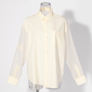 【COMING SOON】Sheer shirts ブラウス 詳細画像