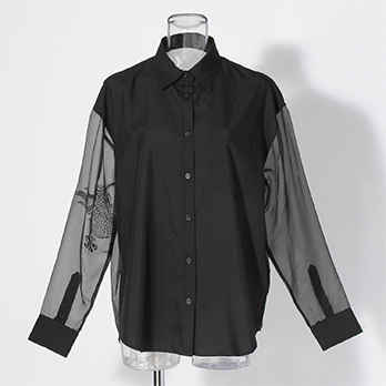 【COMING SOON】Sheer shirts ブラウス 詳細画像