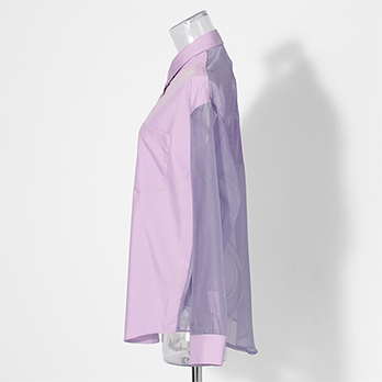 【COMING SOON】Sheer shirts ブラウス 詳細画像