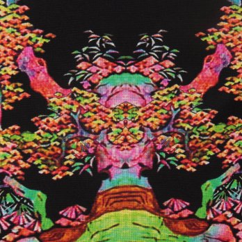 【COMING SOON】Bonsai pearl Inlaid print net ブラウス 詳細画像