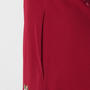 【COMING SOON】Multi flower embroidery on stretch net ドレス 詳細画像