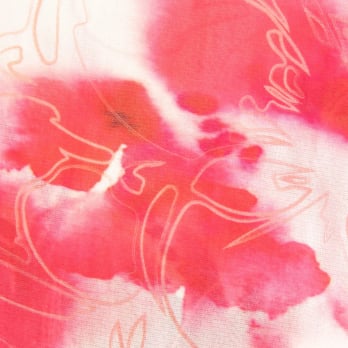 【COMING SOON】Faded cherry blossom print net ブラウス 詳細画像