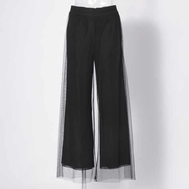 【COMING SOON】Solid net overlay w/rigid net パンツ