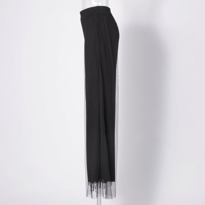 【COMING SOON】Solid net overlay w/rigid net パンツ 詳細画像 ブラック 2