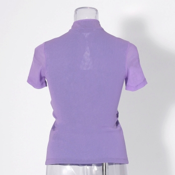 【COMING SOON】Yunnan flower embroidery with net ブラウス 詳細画像