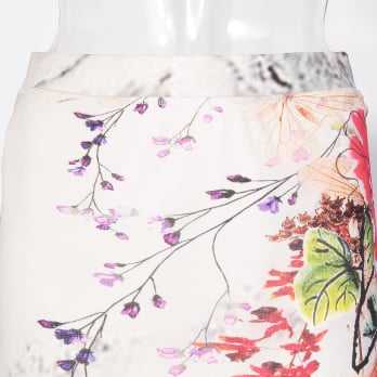 【COMING SOON】Dali marble flower print net スカート 詳細画像