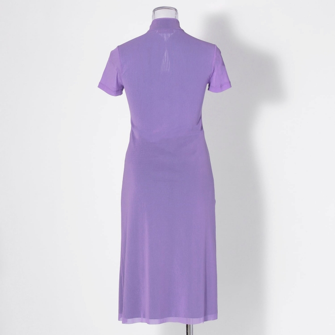 【COMING SOON】Yunnan flower embroidery with net ドレス 詳細画像 パープル 3