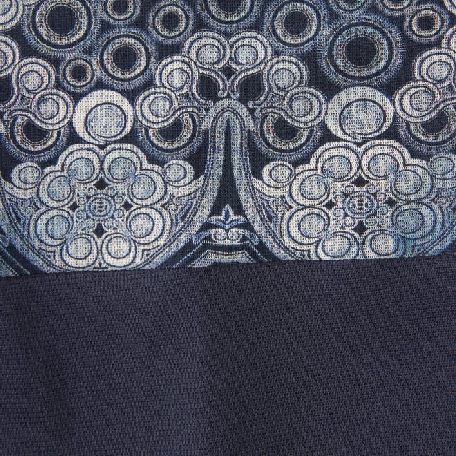 【COMING SOON】Miao circle print on net ブラウス 詳細画像 ブルー系マルチ 6