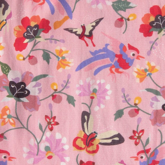 【COMING SOON】Yunnan carpet print on net ブラウス 詳細画像 ピンク系マルチ 6