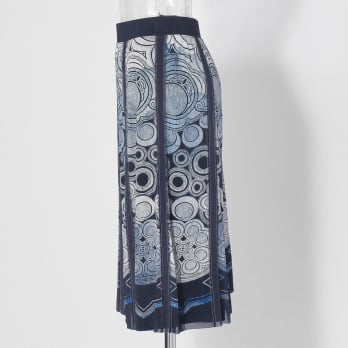 【COMING SOON】Miao circle print on net スカート 詳細画像