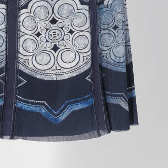 【COMING SOON】Miao circle print on net スカート 詳細画像