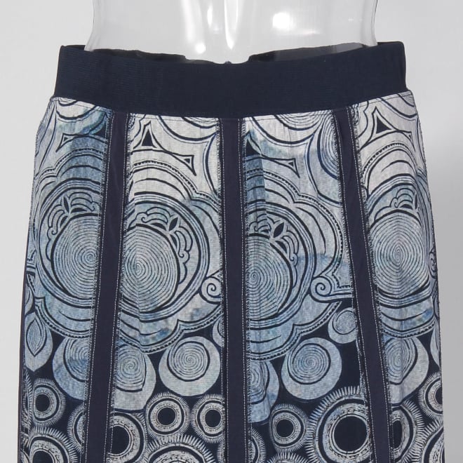 【COMING SOON】Miao circle print on net スカート 詳細画像 ブルー系マルチ 4