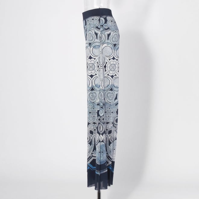 【COMING SOON】Miao circle print on net パンツ 詳細画像 ブルー系マルチ 2