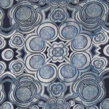 Miao circle print on net ドレス 詳細画像