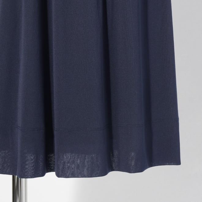 【COMING SOON】Solid net w/stitching details ドレス 詳細画像 ネイビー 5