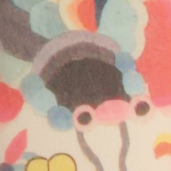 Goldfish floral art netting ブラウス 詳細画像
